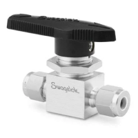 Swagelok Two-way straight pattern Ball-valve SS-45S8